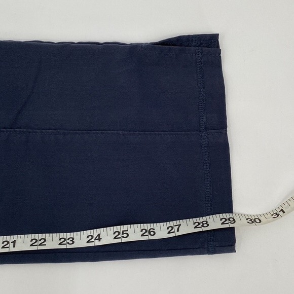 Grey's Anatomy Mid Rise Flare Bottom Drawstring Scrub Pants Gray Size MP - Picture 10 of 10